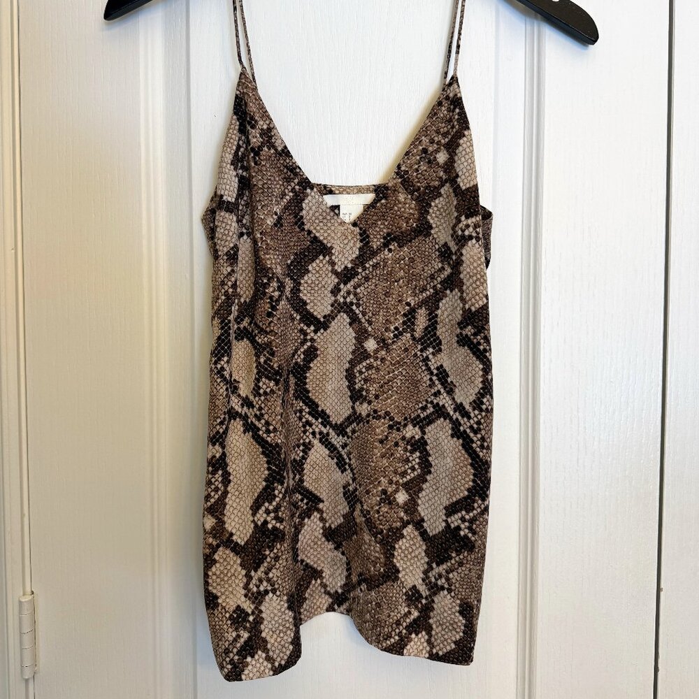 H&M Snake Print Tank Top